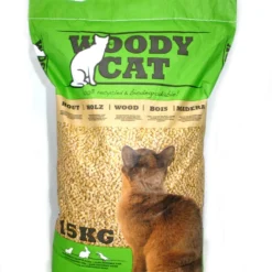 KATTENBAKVULLING WOODY CAT 25L/15KG