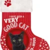 Plenty Gifts Kerstsok Katten Black Cat