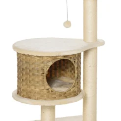 PawHut Krabpaal Met Kattengrot D30-484