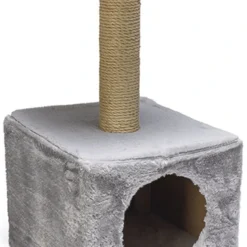 Beeztees Christa – Krabpaal – Grijs – 30x30x60 Cm