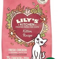 Lily’s Kitchen Cat Kitten Chicken / White Fish Kattenvoer 2x 800 Gr