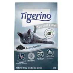 Tigerino Special Care Kattenbakvulling – Active Carbon 14 L