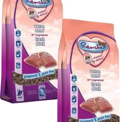 Renske Kat Adult Verse Eend – Kattenvoer – 2 X 6 Kg