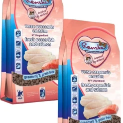 Renske Kat Adult Maxi Verse Zeevis&Zalm – Kattenvoer – 2 X 1.5 Kg