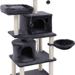 Stabiele Krabpaal Met Sisal Krabstaven, Pluche Zitkuilen PCT90G