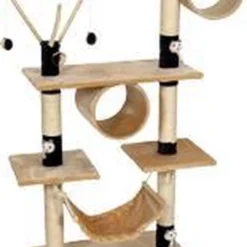 Nobby Jade Large Luxe Krabpaal – Beige – 75 X 48 X 148 Cm