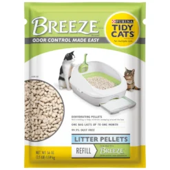 Tidy Cats Breeze Pellets Kattenbakvulling Dubbelpak: 2 X 1,59 Kg