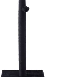 ACAZA Katten Krabpaal Met Speelbal – H 90 Cm – Zwart