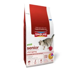 Smolke Cat Senior Kip&Lam&Vis – Kattenvoer – 4 Kg