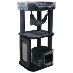 Adori Krabpaal Coco Grijs – Krabpalen – 55x50x117 Cm