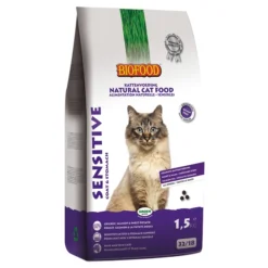 Bf Ncf Sensitive Coat&Stomach – Kattenvoer – Kip Zalm 1.5 Kg