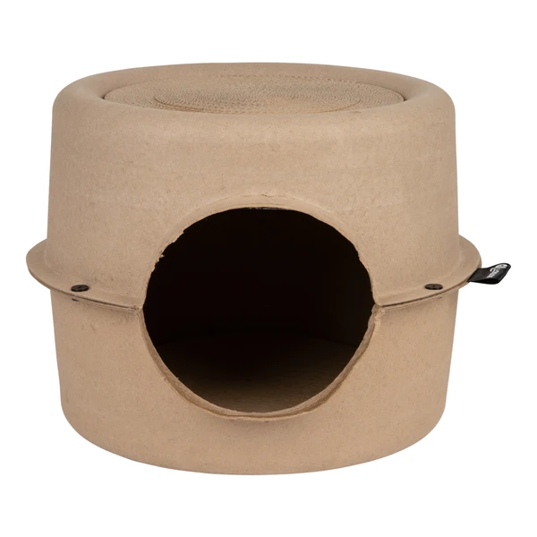 District 70 Bunker โ Kattenspeelgoed โ 44 X 44 X 33 Cm Bruin