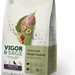 Vigor & Sage Kattenvoer Weight Control Lotus Leaf 2 Kg