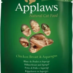 Applaws Cat Pouch Chicken / Aspergus Kattenvoer 70 Gr