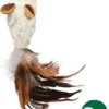 Kong Kat Catnip Feather Muis 3x 5×2,5×16,5 Cm