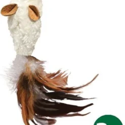 Kong Kat Catnip Feather Muis 3x 5×2,5×16,5 Cm