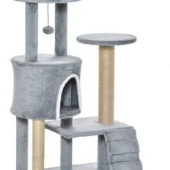 Medina The Lagoon Krabpaal – Grijs – Chipboarad, Jute – 23,62 Cm X 15,74 Cm X 39.3701 Cm