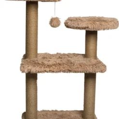 Krabpaal Voor Katten Gloria Níger 110 X 40 X 86 Cm Boomstructuur Beige