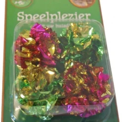 Boon Kat – Speeltjes – Crinkelbal 4 Balletjes – 1ST