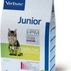 Virbac HPM Veterinary Junior Neutered Cat – Kattenvoer – 3 Kg
