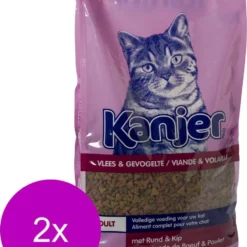Kanjer Kattenbrok – Kattenvoer – 2 X 10 Kg