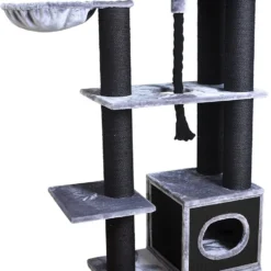 Ebi Krabpaal Leicester 80x50x159cm Donkergrijs