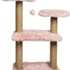 Krabpaal Voor Katten Gloria Níger 60 X 147 X 50 Cm Boomstructuur Roze