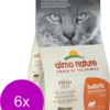 Almo Nature Cat Holistic Adult – Kattenvoer – 6 X Rundvlees 400 G