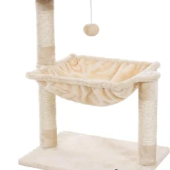 Songmics Nancy’s Krabpaal Voor Katten Beige – Krabpaal Kat – Katten Krabpaal