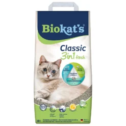 18L Classic Fresh 3in1 Biokat’s Kattenbakvulling Klontvormend