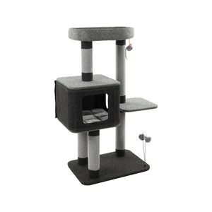 Flamingo Krabpaal Fati – Grijs – 75,5 X 43,5 X 110,5 Cm