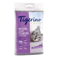 2x12kg Tigerino Canada Style Special Edition Lavendel Kattenbakvulling Kat