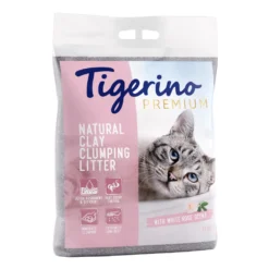 Tigerino Canada Style / Premium Kattenbakvulling – Witte Rozengeur – 12 Kg
